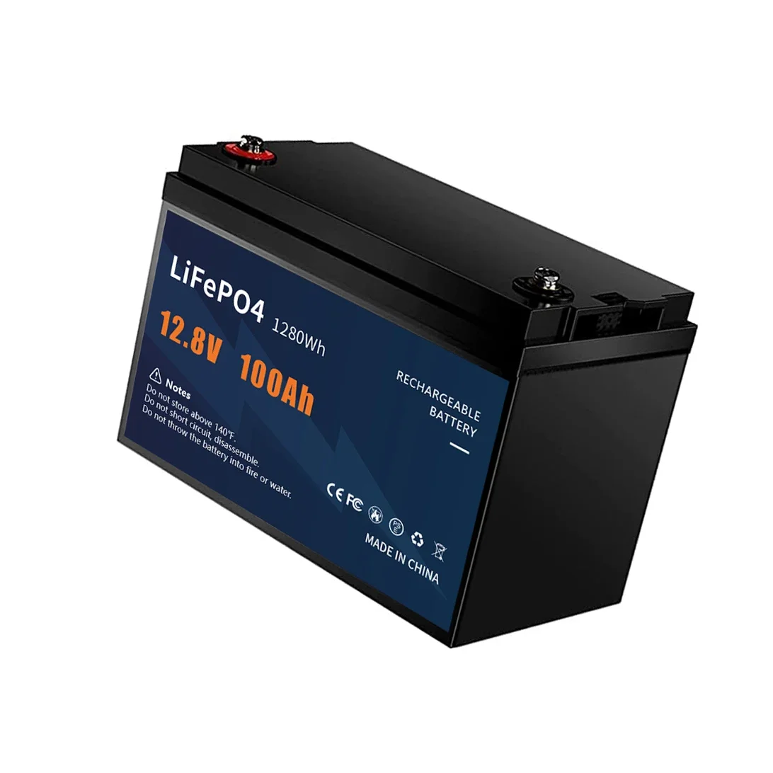 12V 48V 60V 100Ah lithium iron phosphate RV Batteries with BMS LiFePO4 battery