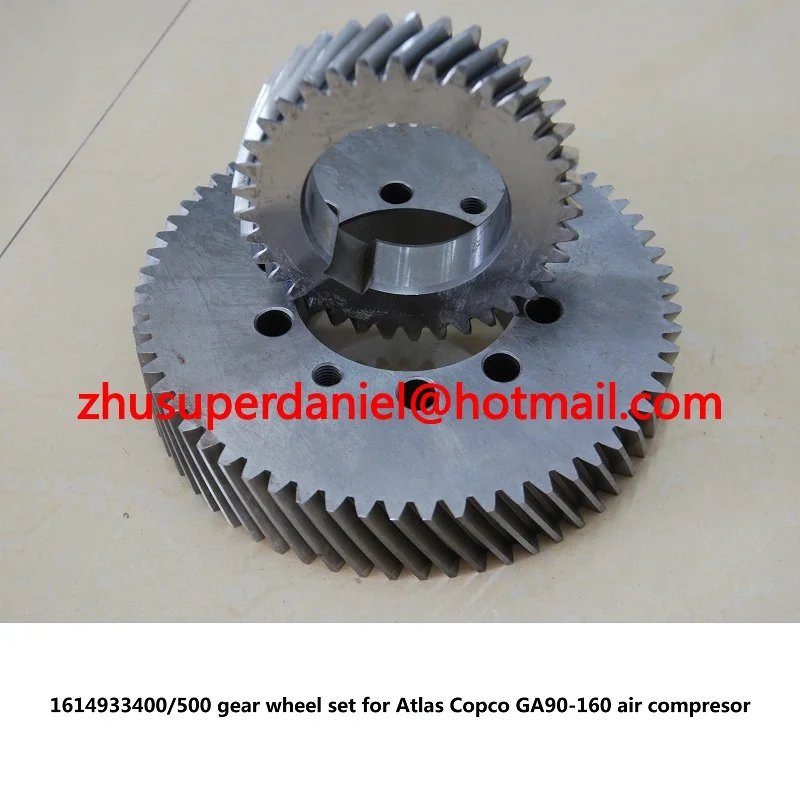 gear wheel set driven gear shaft 1614933400/500 for GA90-160 screw air compressor parts