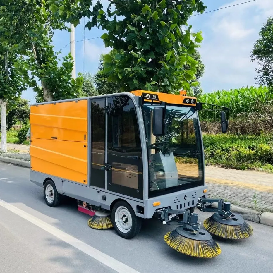 YG Customized YC-240L Electric Ride-On New Industrial Commercial Large Automatic Sweeper For Factory Property Road Use