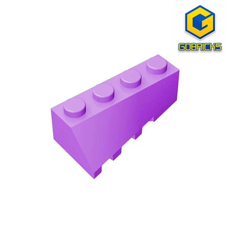 EKBricks EK-1167 Cuña 4 x 2 Inclinada a Derecha compatible con lego 43720 Regalos DIY para niños Bloques de Construcción