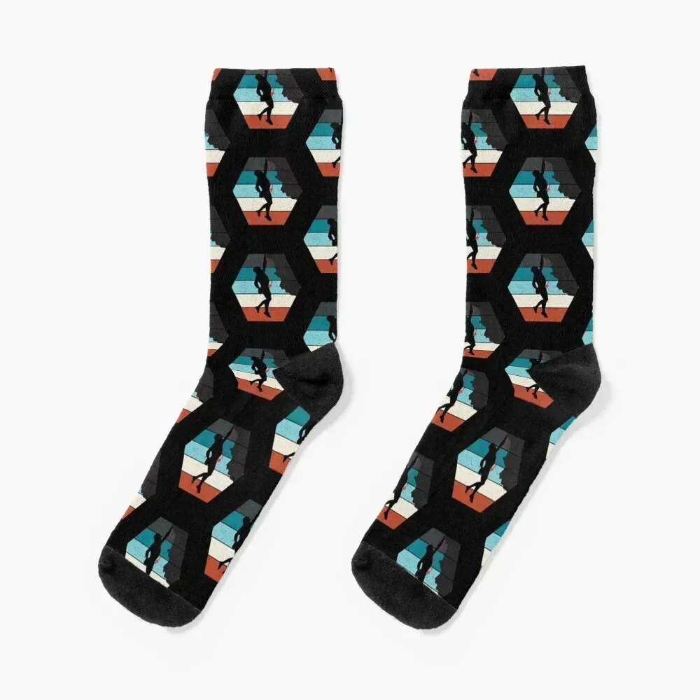 

Send It - Rock Climbing Socks retro valentine gift ideas sports stockings Luxury Woman Socks Men's