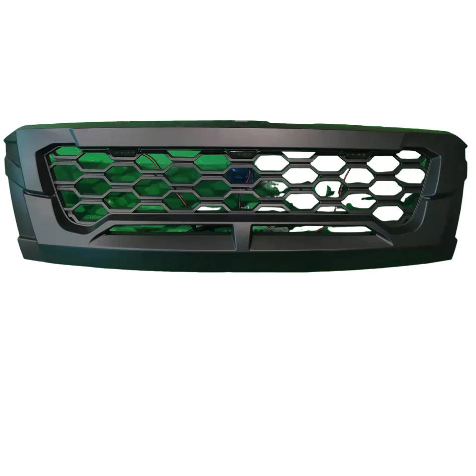 CITYCARAUTO MATTE BLACK front Racing grill grille ABS front trims Replacement Grills Raptor fit for ISUZU D-MAX DMAX 2012-2015