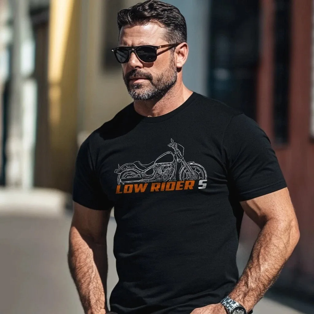 Rare FXLRS Low Rider S 2020-2025 Fans - Motorcycle T-Shirt