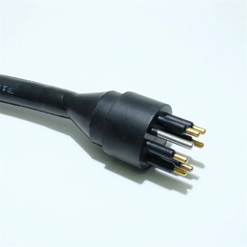MCIL2M/MCIL2F MCIL6M/MCIL6F 2-16 Core Watertight Connector Deep Sea Cable Connection Male Female Pair Plug ROV IP69 7000m Depht