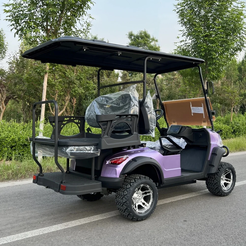 China Factory 4 6 8 Seater Electric Multi-Functional Lifting Hunting Off-Road Street Electric Golf Cart