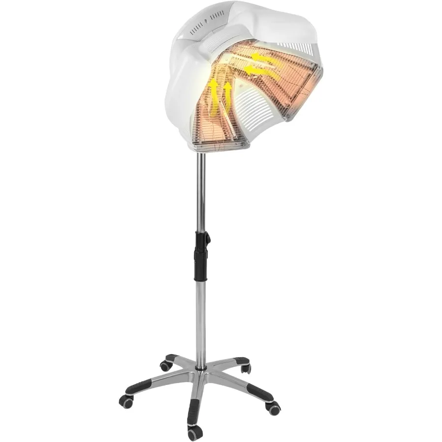 

Профессиональный стоячий фен, цветной процессор для салона красоты, парикмахерской, нагреватель для химической завивки волос, 1400 Вт, 110 В, американский стиль 9