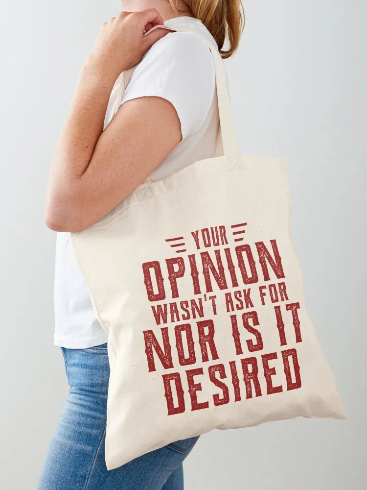 

I don't want to hear it ! lol Tote Bag canvas shopping bag bags luxury women free delivery bags tote bag