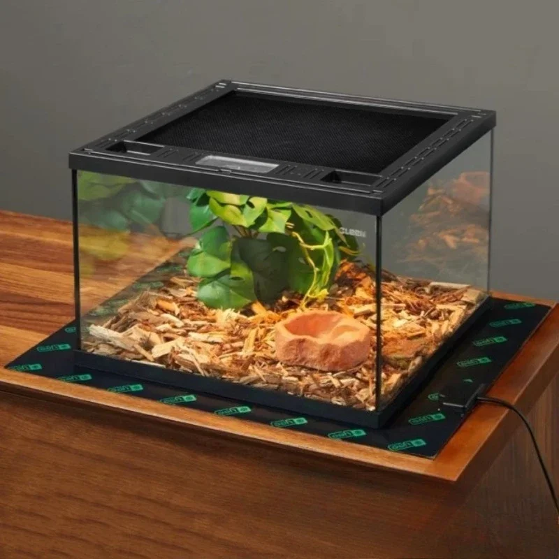 Reptile Terrarium Heating Mat Temperature Control Waterproof Heat Mat Thermostat Lizard Turtle Heat Pad Reptile Heater Equipment