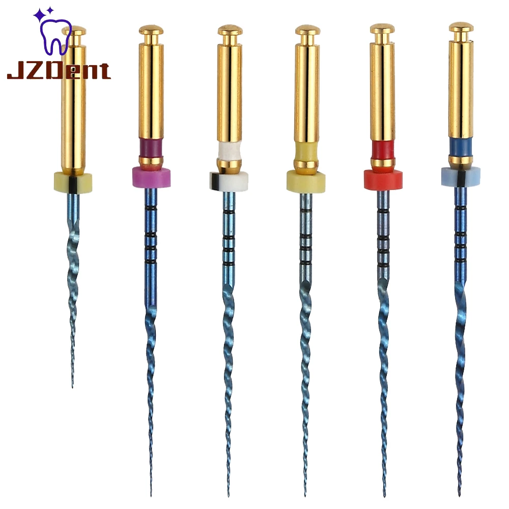 Dental Niti Super Blue Rotary Heat Activated Endodontic Canal Root Files 31mm SX-F3 Dentistry Tools Engine Use Files