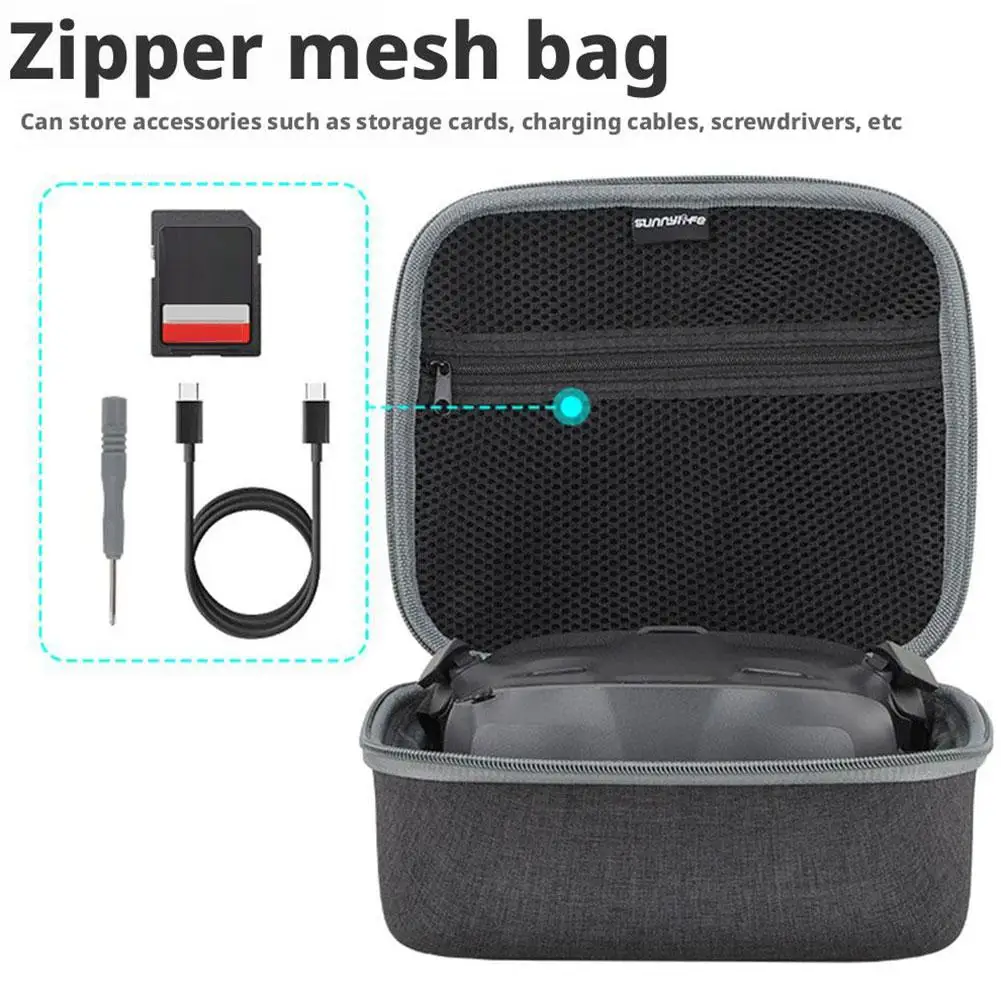 Portable Carrying Case For DJI Goggles N3 Storage Bag Anti-collision Shockproof Handle Bag Protective Hard Shell Drone Accessory