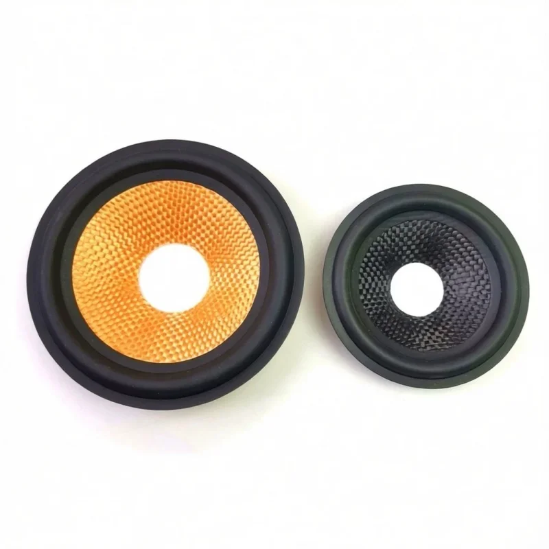 Audio speaker unit drum paper fiberglass basin woven basin cap 3-inch 4-inch 5-inch 6-inch 8-inch speaker basin
