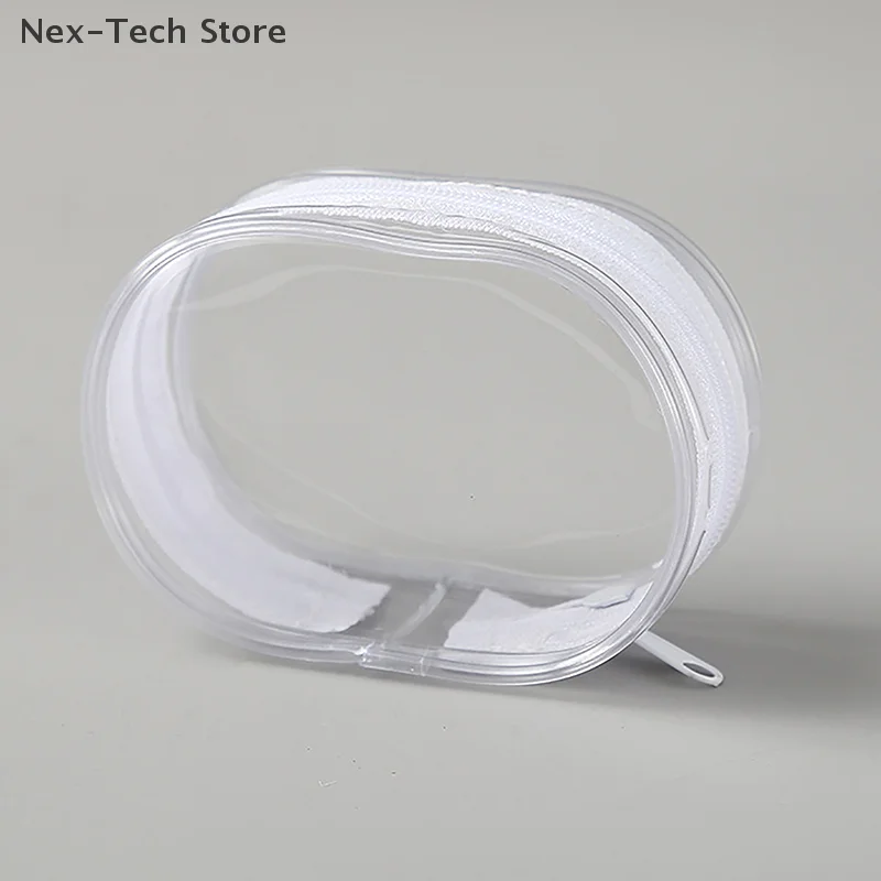 1Pc Multifunctional Headset Data Cable Portable Protective Cover Organizer Box Outdoor Travel Data Cable Storage Box