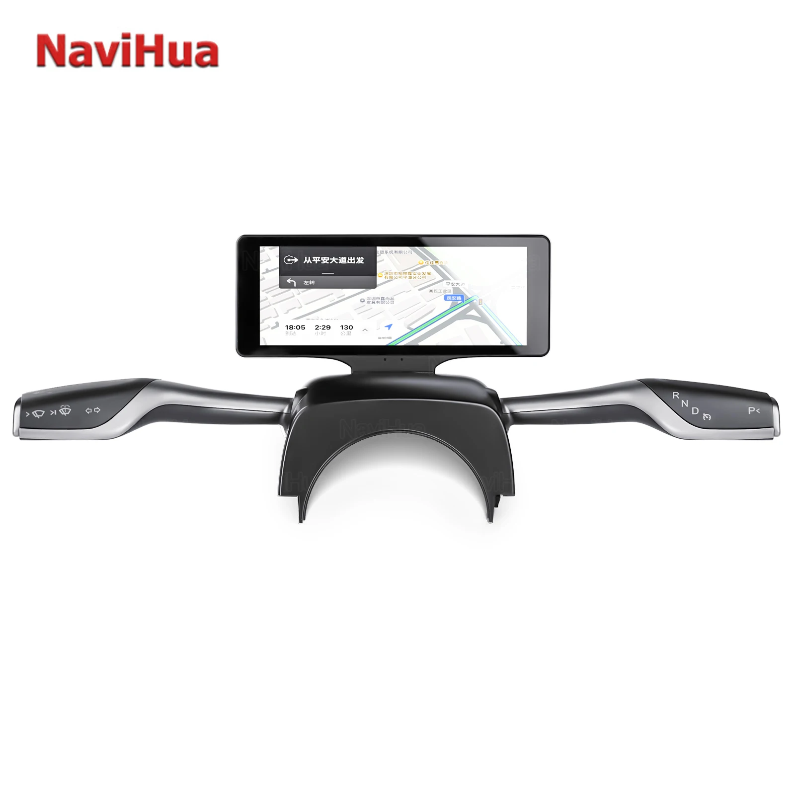

Популярный горячий продавать экран Navihua Auto Gauge Carplay с рычагом переключения передач, ручкой стеклоочистителя, стойки переключения передач для Tesla Model 3 Hig