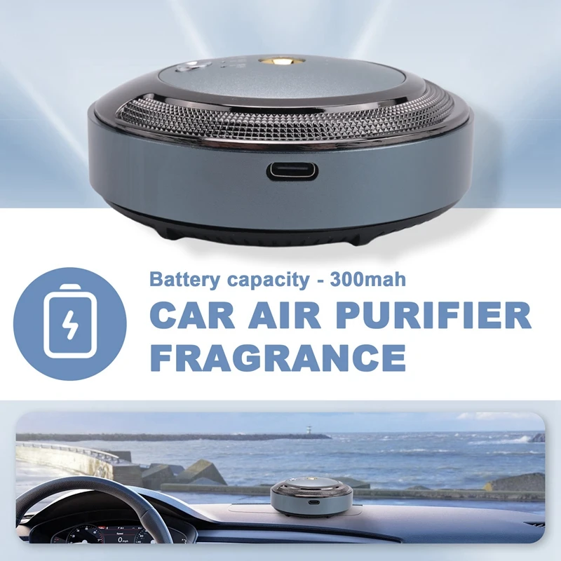 A36F désodorisant de voiture chaud diffuseur d'arôme de voiture intelligente voitures Instrument d'aromathérapie Intelligent purificateur d'air de voiture parfum
