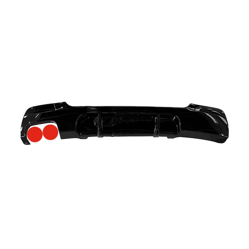 Achterbumper diffuser splitter lip auto-onderdelen auto tuning bescherming accessoires voor BMW E92 E93 328i 335i 2007-2013 Coupé/Cabriolet