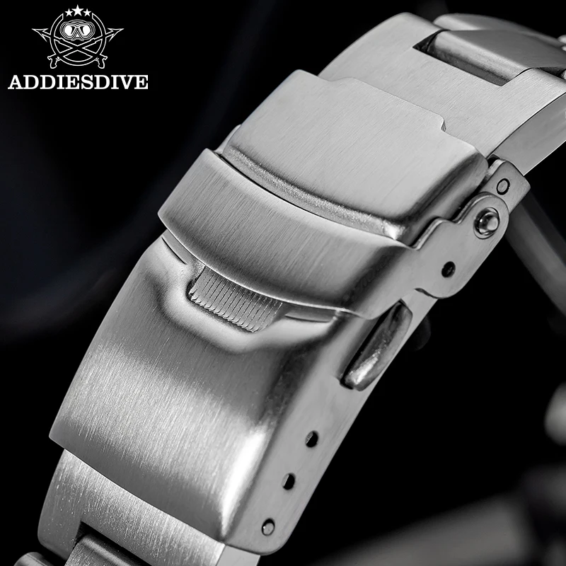 ADDIESDIVE 2026 New Men's Watches Top Luxury Man Quartz Wristwatch Chronograph Ceramic Bezel Waterproof Sports AD2520 Clock Gift