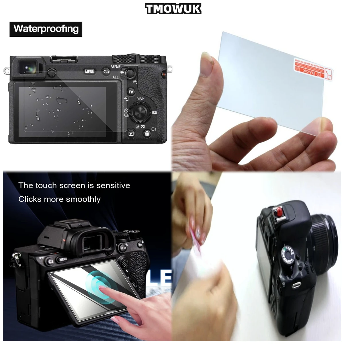 

Bubble-Free 9H Hardness Screen Protector For Sony Alpha A6600 A6000 A6100 A6300 A6400 A5000 NEX-7/6/5/5N/5T/5R/3 – Ultra Thin, E