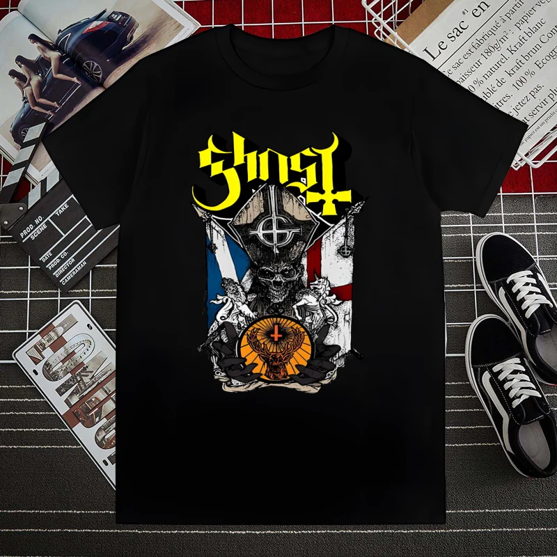 شبح الفرقة شبح B.C Harajuku تي شيرت الصيف الرجال/النساء الهيب هوب مضحك قميص مطبوع الشارع الشهير تي شيرت قصيرة الأكمام بلايز #3