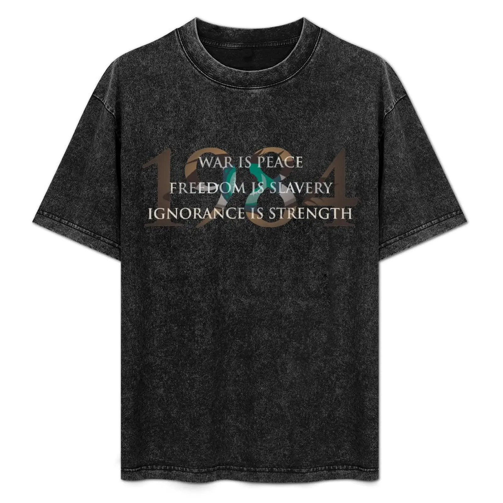 

Nineteen Eighty-Four [1984] T-Shirt Lightweight Basic Short Sleeve Shirt
