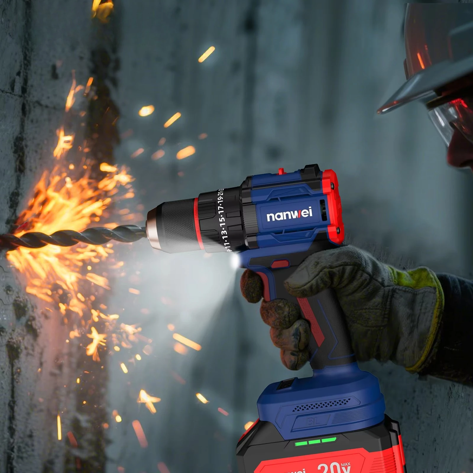 20Vコードレスドリル リチウムバッテリー式電動工具 ブラシ - Power Tools Plumbing のレビューと価格