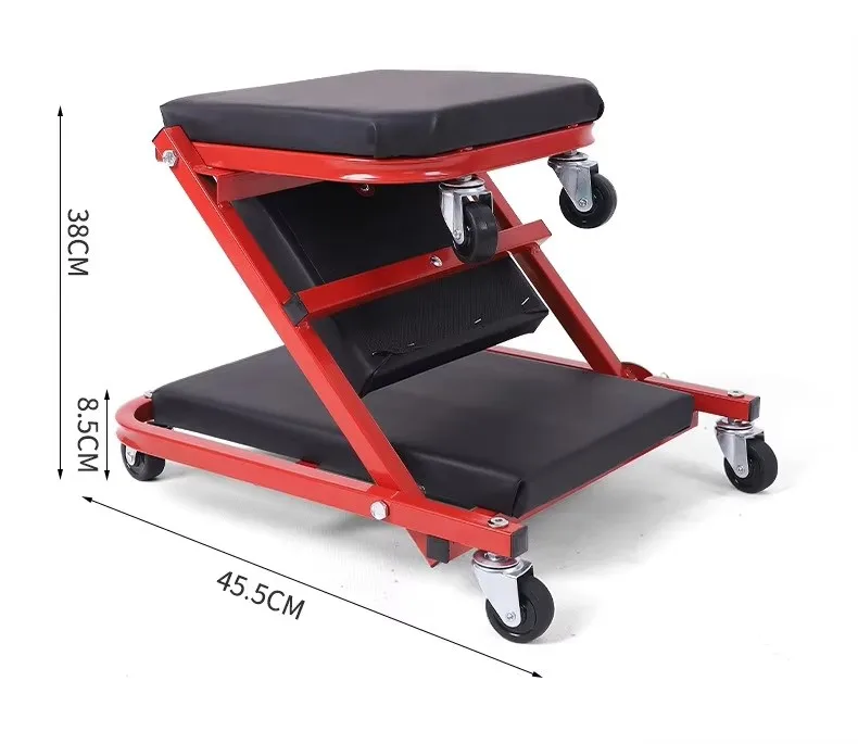Hot Sale Dual Purpose Manual and Power Source Car Creeper Folding Bench and Lying Board for Car Chassis Repair Tools