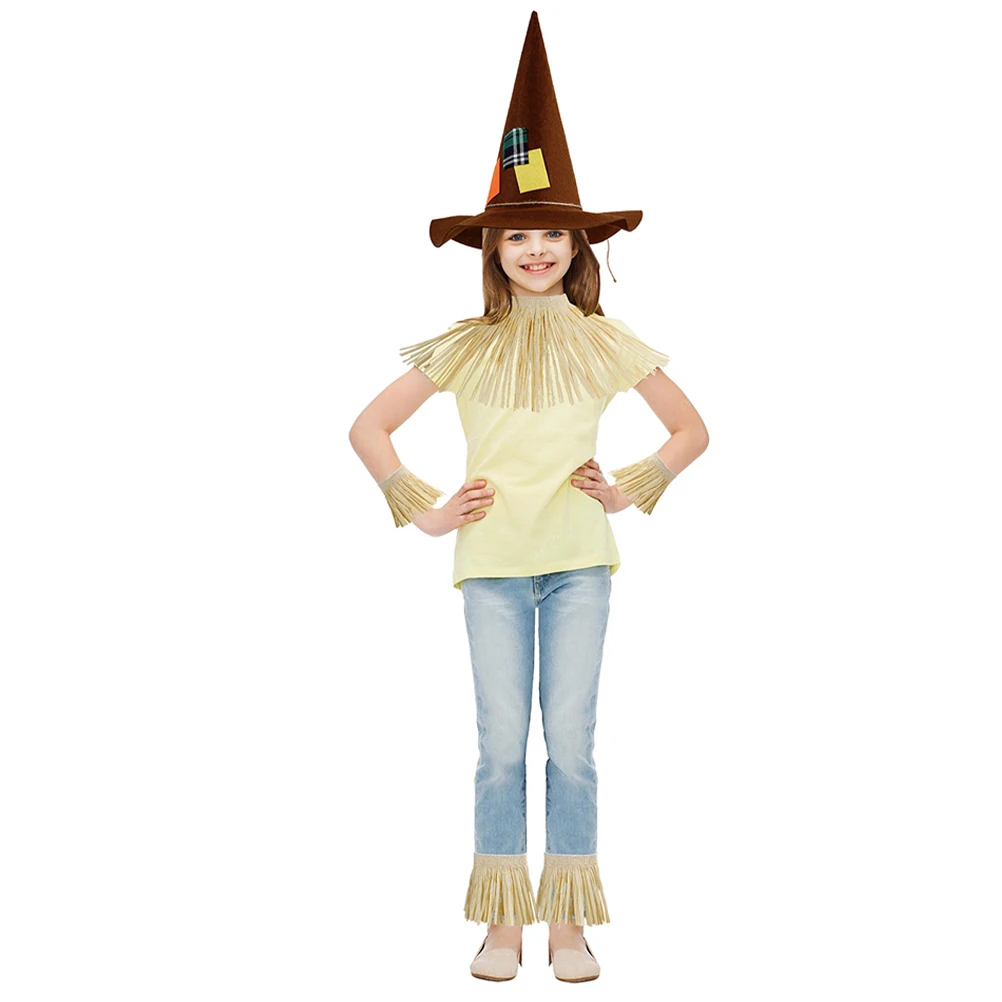 

1 set 1 Set Hula Dance Grass Witch Hat Tropical Party Costume Raffia For Hawaii Luau Beach Garden Festival Performance Cosplay