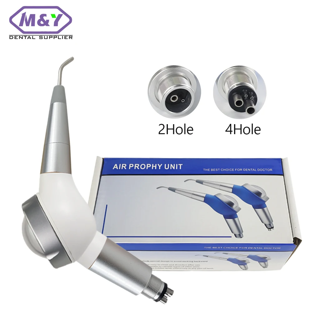 

2Hole 4Hole Dental Air Prophy Easy jet Air Polisher teeth cleaning oral hygiene Prophy Jet Sandblasting gun dentistry handpiece