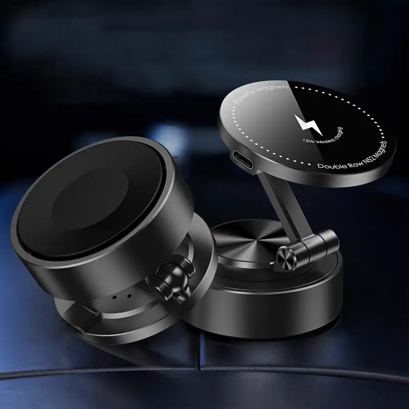 Автомобильное крепление для телефона, магнитное крепление для мобильного телефона, вращение на 360°, лобовое стекло, поддержка мобильного телефона, вентиляционное отверстие, подставка на присоске для