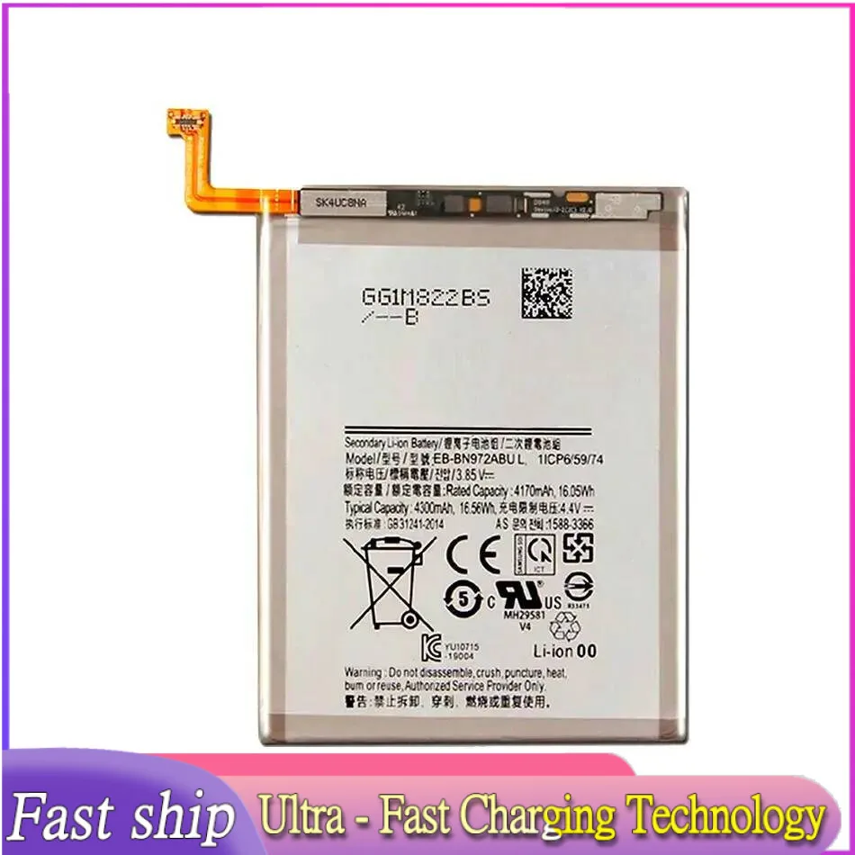 

Mobile Phone Battery EB-BN972ABU 4300mAh For Samsung Galaxy Note 10+ Note10Plus SM-N975F SM-N975DS