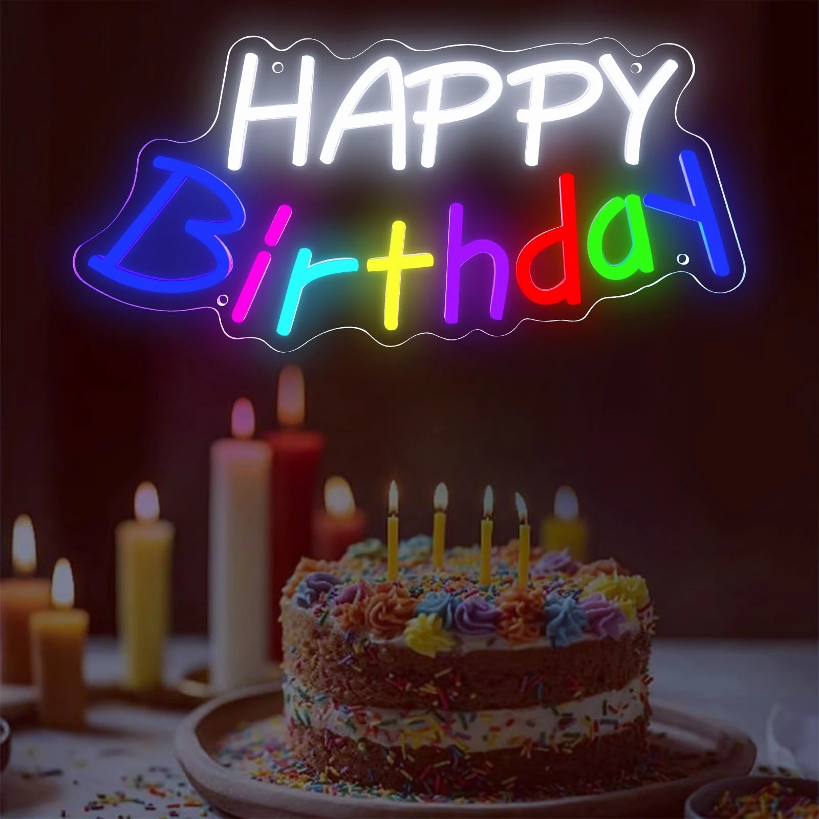 مخصص النيون علامة شخصية LED النيون تسجيل لمتجر الأعمال بار الزفاف خلفية حفلة عيد ميلاد غرفة نوم لوحة على الحائط لتزيين المنزل #1