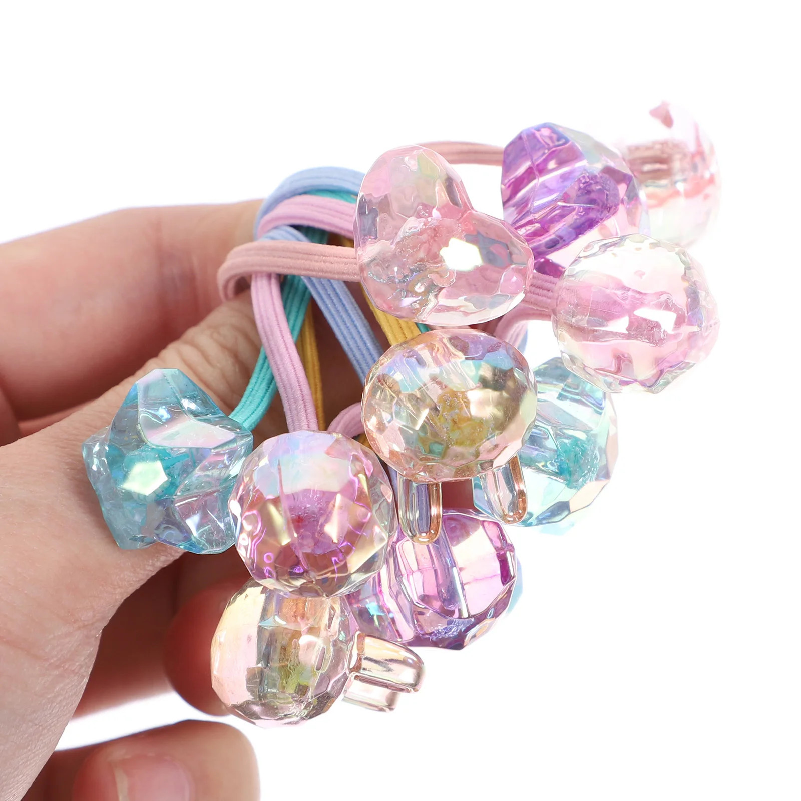 

20pcs C Color Hair Ropes Kids Premium Multi functional Practical Multi Functional Hair Scrunchies Scrunchies Bright Color