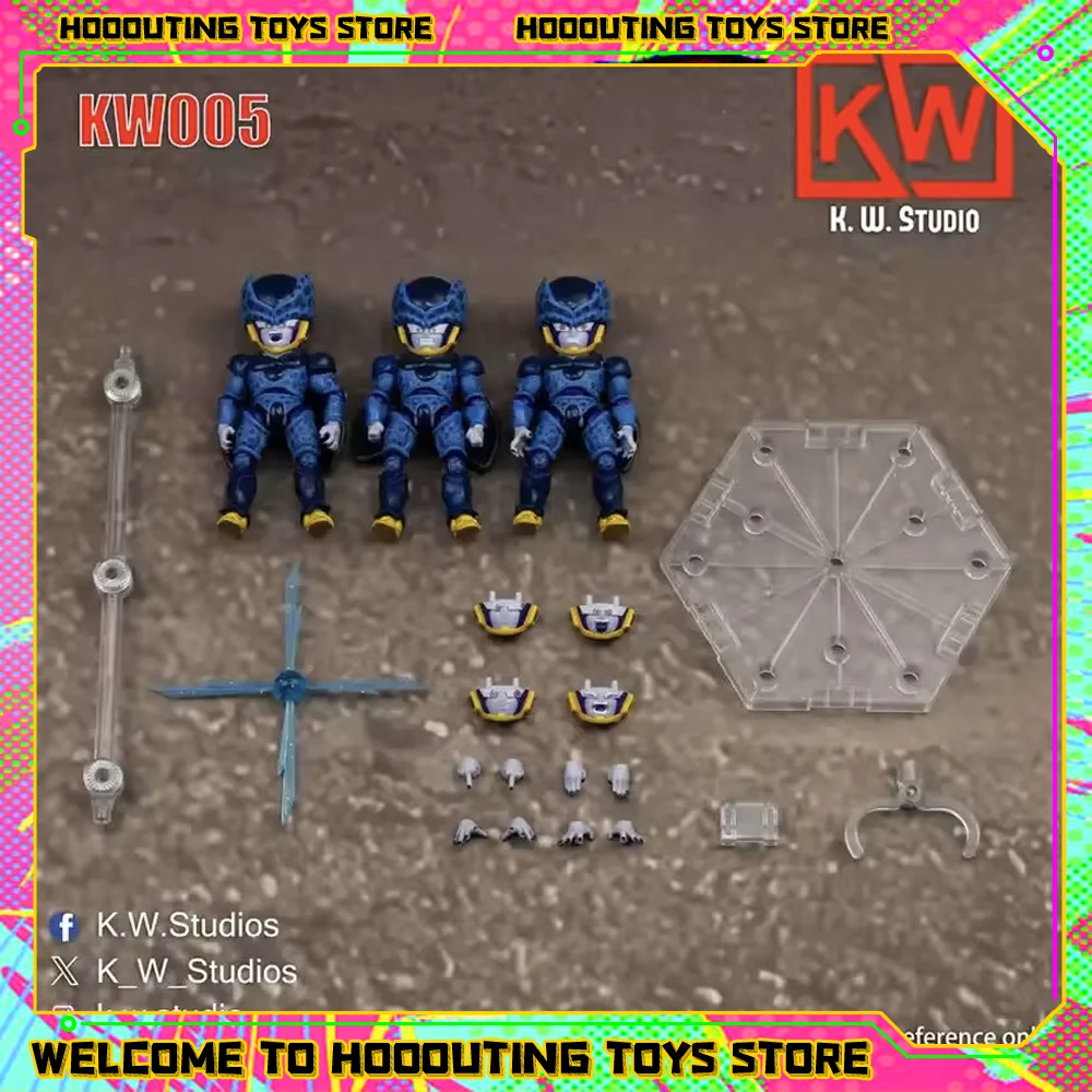 KW Studio Dragon Ball Z Cell Accessories Pack Shf Tiny Monster Anime Action Figure Figurine Collectible Model Toy Customize Gift