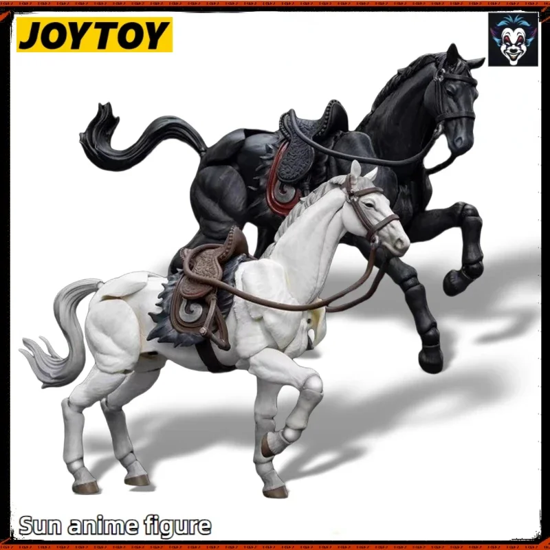 IN-STOCK Original JOYTOY 1/18 Dark Source Jianghu War Horse White Black Anime Action Figure Collection Model Toys