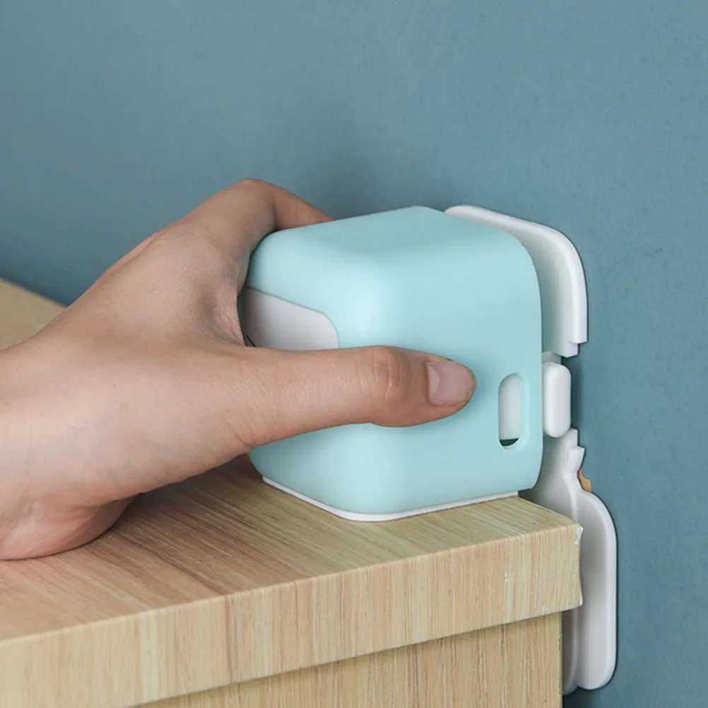 

Furniture Anti-Falling Connector ABS Child Safety Protector for Dresser Cabinet Bookshelf Wardrobe Refrigerator Table Baby