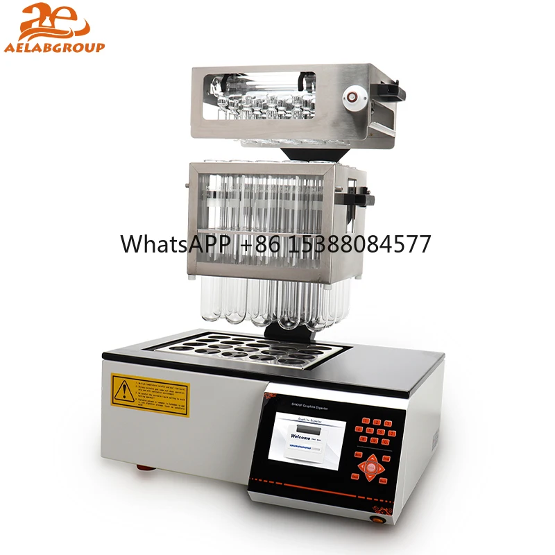 AELAB Electric Kjeldahl Digestion System SH420F LCD Display Kjeldahl Digestion Unit Digester