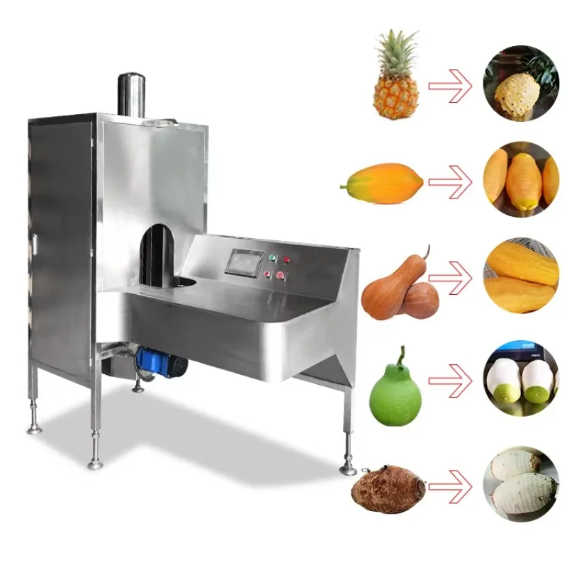 

Stainless Steel Industrial Mango Pineapple Orange Pear Papaya Peeler Fruit Peeling Machine Fruit Vegetable Peeling Machine