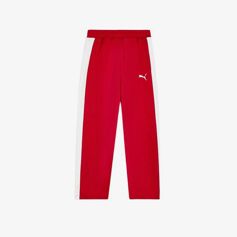 Puma genuine T7 retro classic mid waist comfortable sports and casual straight leg pants 951092-03