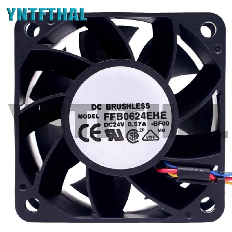 

New FFB0624EHE 24V 0.57A Cooling Fan