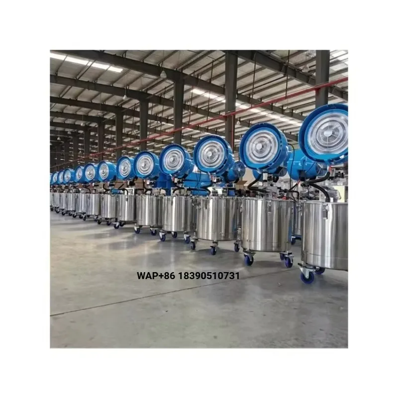 Centrifugal Industrial Spray Workshop Cooling Spray Atomizer Atomizing Dust Removal Humidifier 550w
