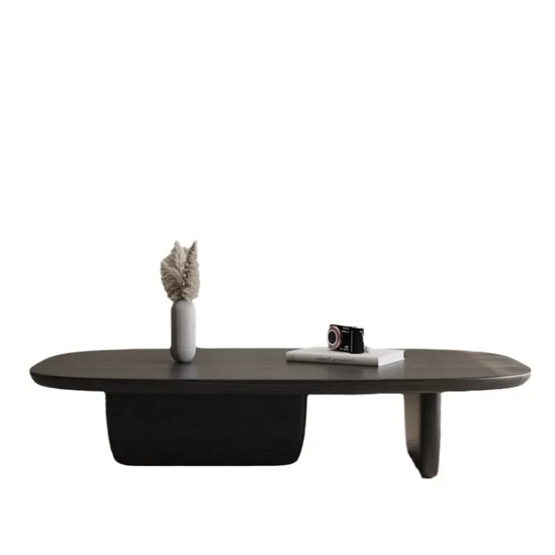 

Modern small apartment simple plate round minimalist combination living room household plate tea table