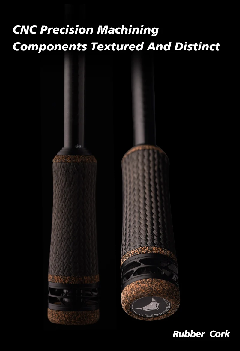 PURELURE NEW DANCE 10FT Spinnrute für Bass High Carbon Long Throwing Angelrute im FUJI-Zubehör, Plus Spinnrolle – Detail 11