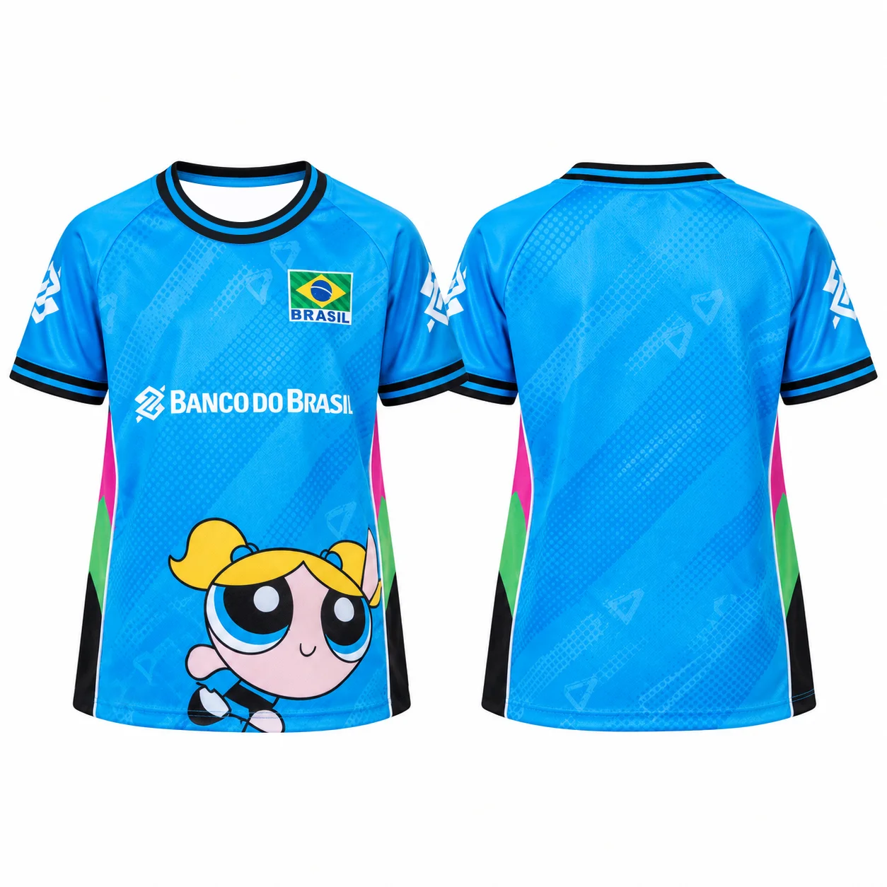 2026 The Powerpuff Girls New Family Matching Beach Volleyball Jersey Men Women Kids Short Sleeve Sports Shirt For Fans And Lover