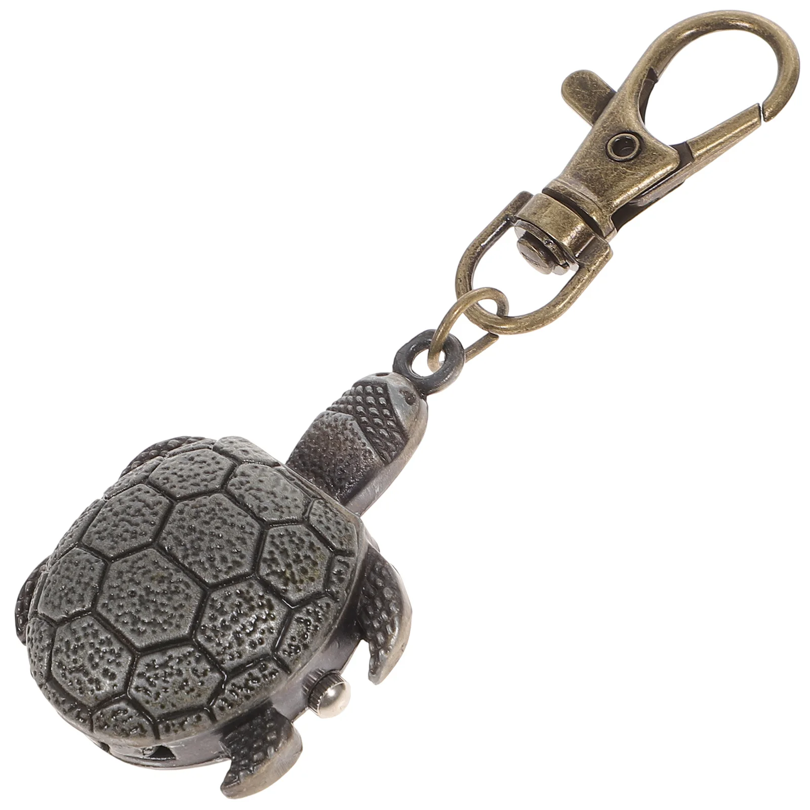 

Creative Cartoon Turtle Keychain Quartz Watch Unique Durable Watch Pendant for Handbag Backpack