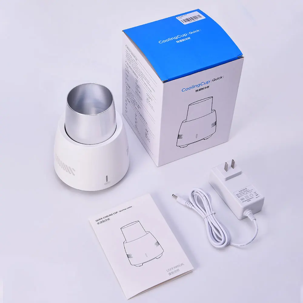 Desktop Beverage Cooler Cup Freezer Electric Beer Bottle Quick Cup Can Water Soda Drinks Cooling Cooler