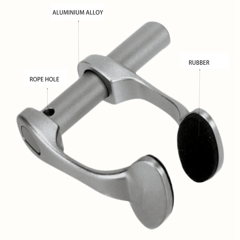 Nuevo Clip de nariz de buceo libre de aluminio de aviación cómodo buceo surf natación Clips de nariz almohadilla de silicona antideslizante en ambos, plata
