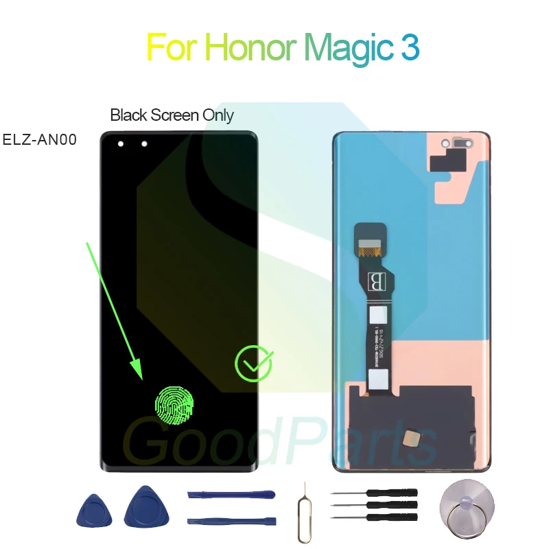 For Honor Magic 3 Screen Display Replacement 2722*1334 ELZ-AN00 Magic 3 LCD Touch Digitizer