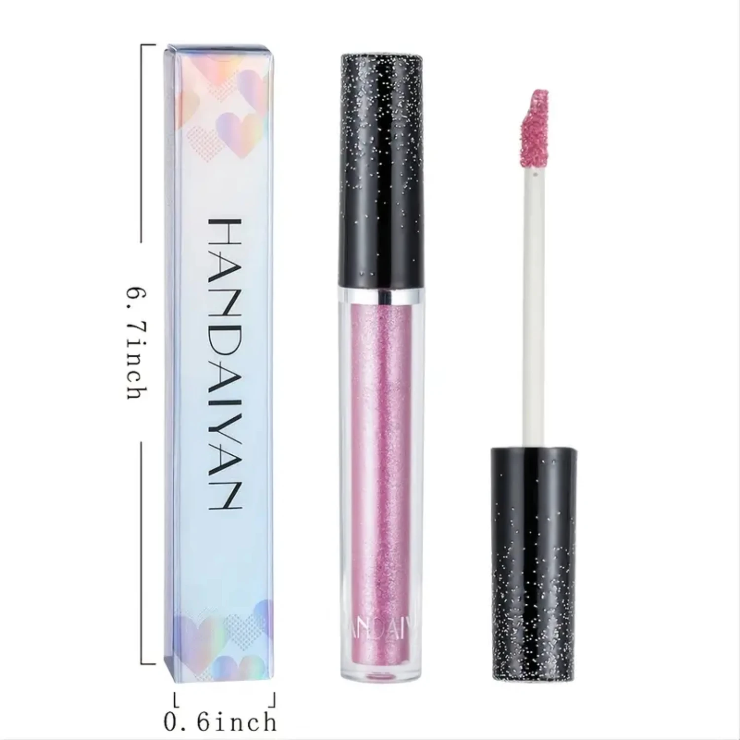 Diamond Glittering Liquid Eyeshadow for Tear Bag Makeup - 12 Vibrant Colors, Shimmery Pearly Eye Makeup for Lying Silkworm Tears