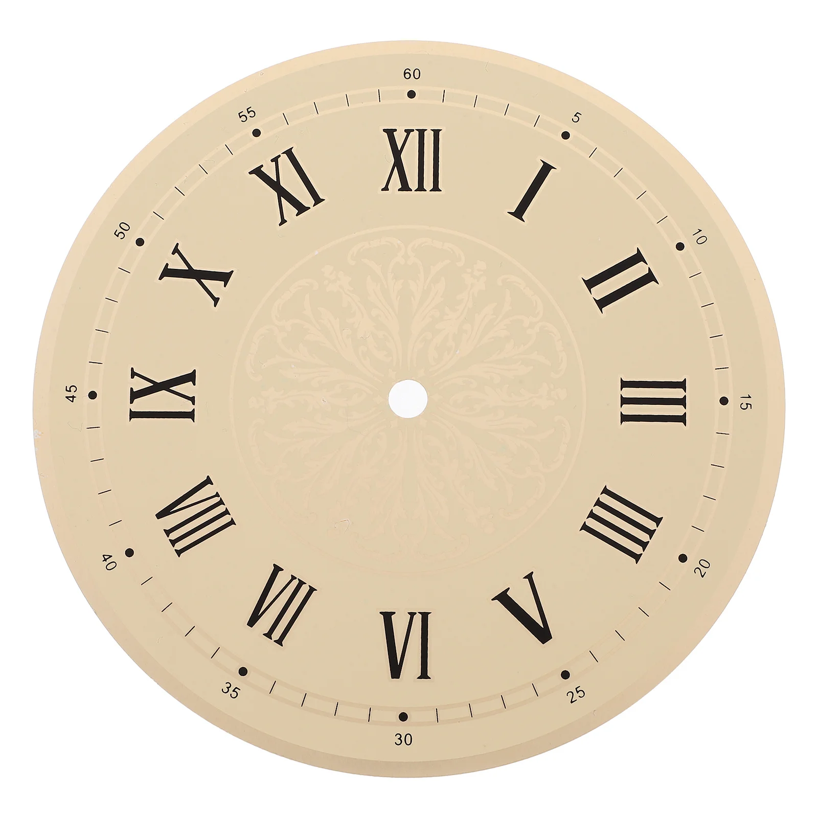

1pc Retro Quartz Dial: 6.8-Inch Round Iron Diy Face Replacement For Wall Clock Decor Home Interior Clock Accessories