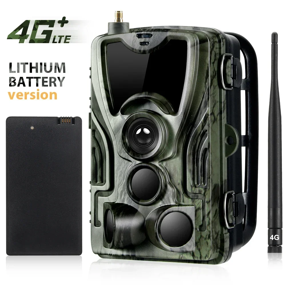 4G Hunting Camera WIth 5000mAh LI-Bat 20MP/1080P Wireless Wild Cam HC-801LTE-LI Cellular Photo Transmission Outdoor Surveillance