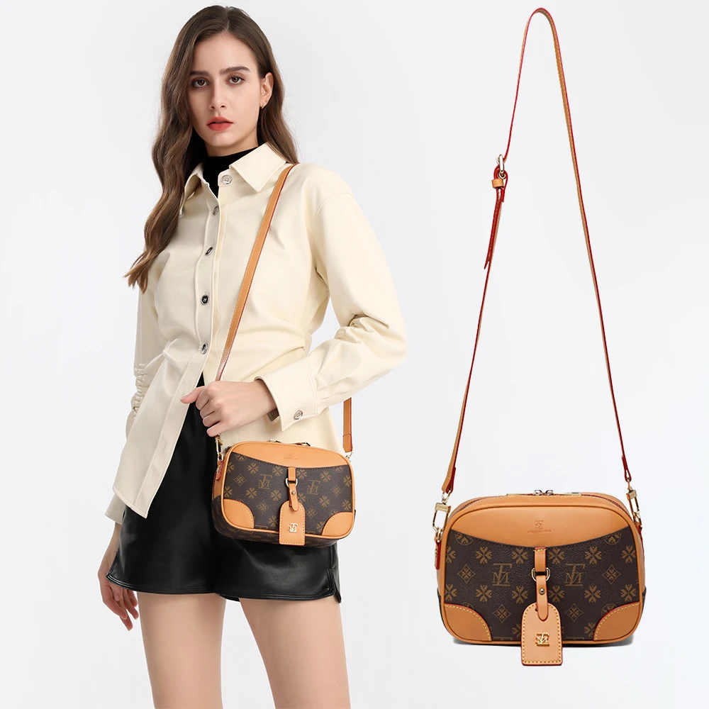 LFMake Mini Messenger Bag Women Luxury Handbags for Ladies Little Square Crossbody Pures